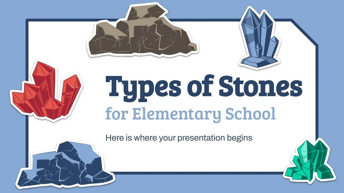 Free Elementary School PowerPoint Template