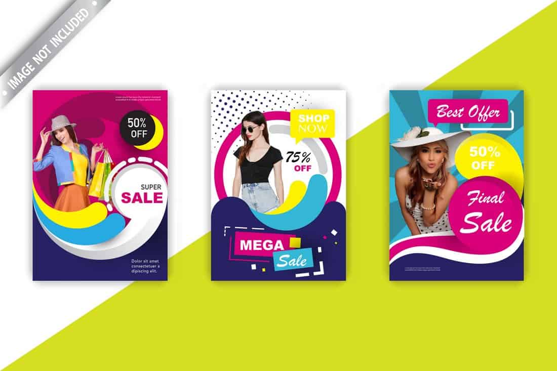 Free Fashion Sale Flyer Templates