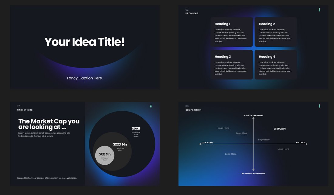 Free Figma Pitch Deck Template