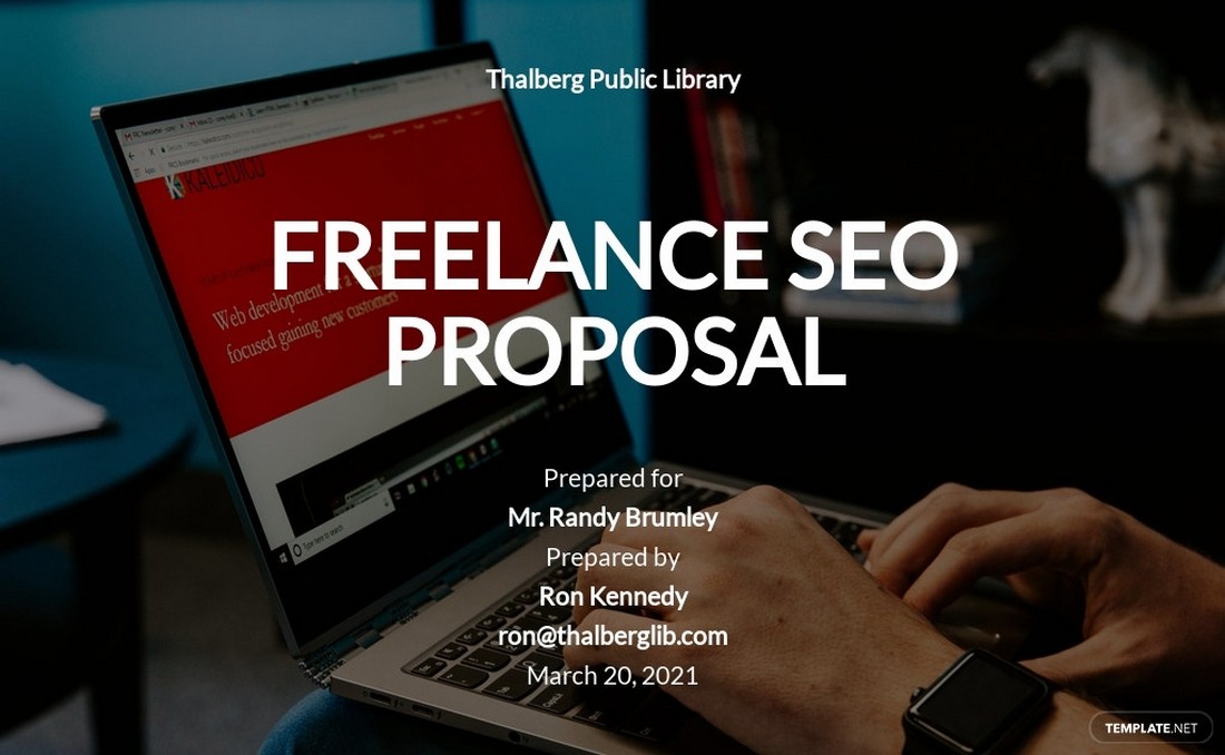 Free Freelance SEO Proposal Word Template