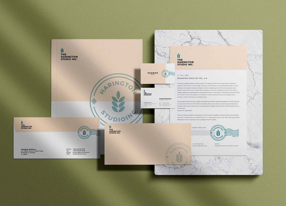 Free-Full-Stationery-Branding-Mockup-PSD 20+ Best Branding Mockup Templates 2022 design tips 