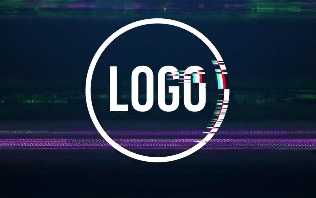 Free Glitch Logo Premiere Pro Template