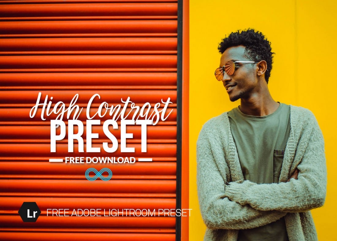 Free High Contrast Lightroom Preset