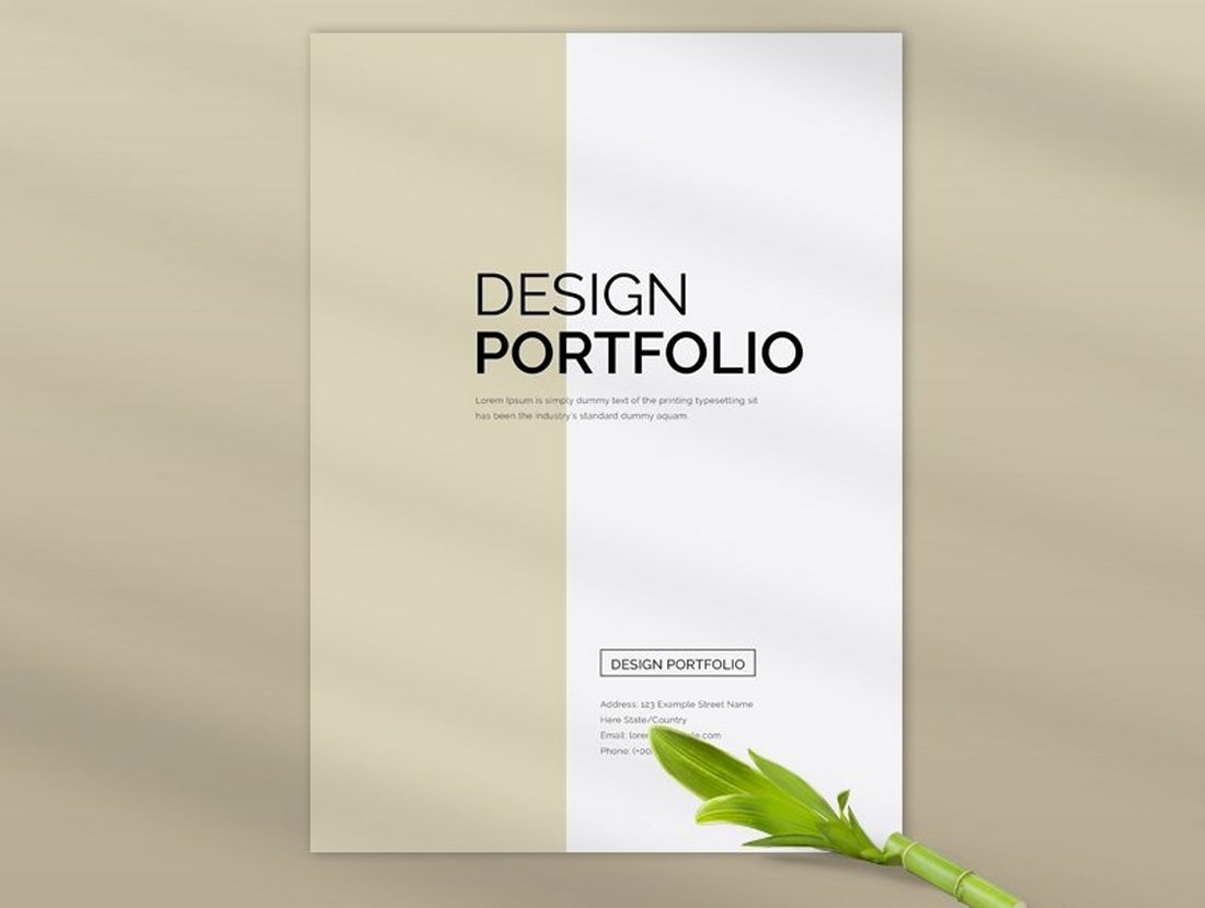 Free InDesign Portfolio Templates