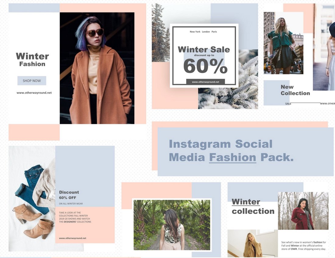 Free Instagram Fashion Promo Templates