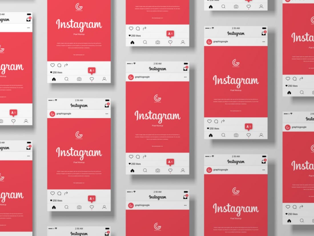 Download 20 Best Instagram Mockup Templates Story Post Design Shack PSD Mockup Templates