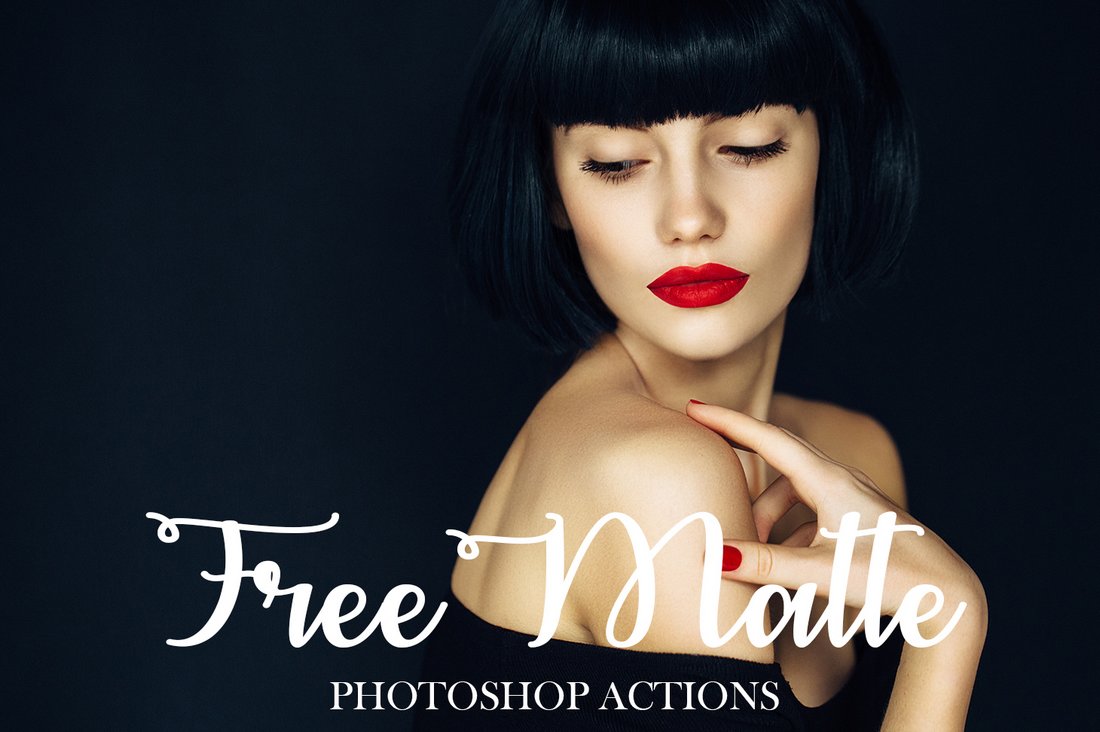 Free Matte Photoshop Actions