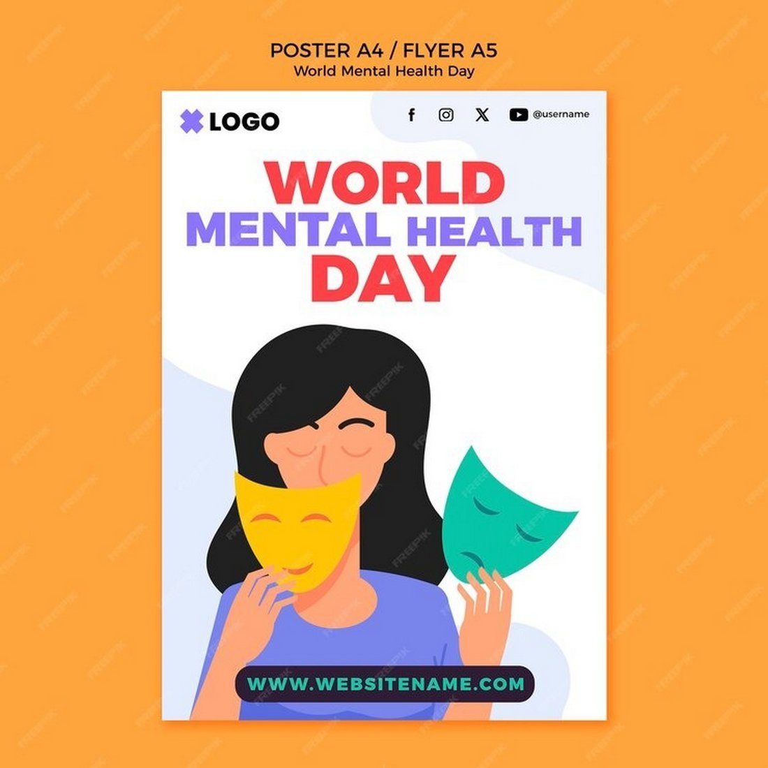 Free Mental Health Day Flyer