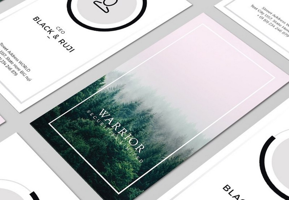 20 Best Free Business Card Templates Fully Printable Design Shack