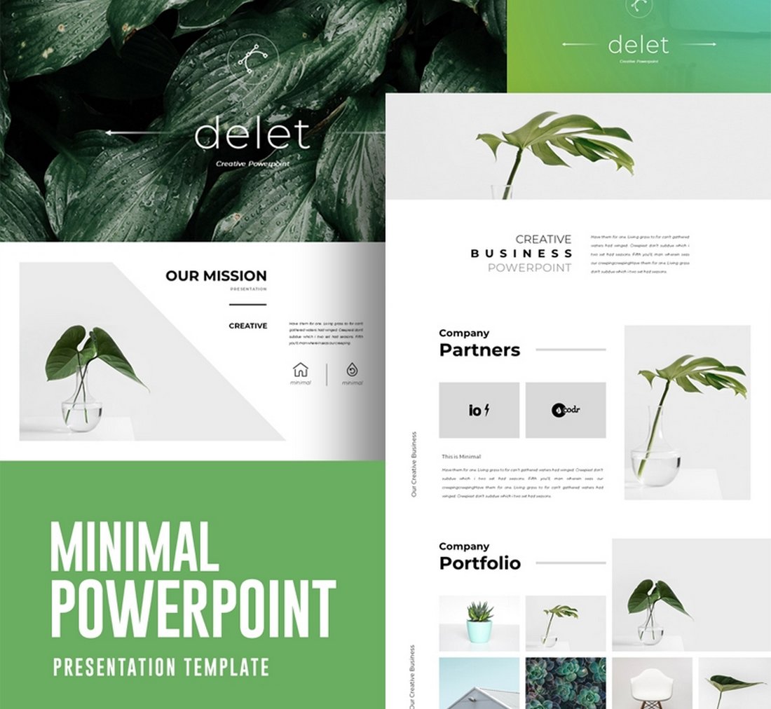 Free Minimal PowerPoint Presentation