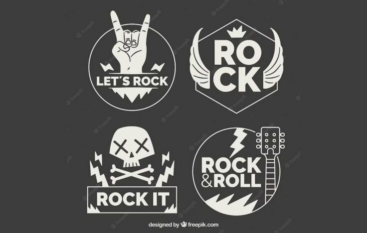 20+ Coolest Band Logo Templates for Rock, Punk, & Metal Bands | Design