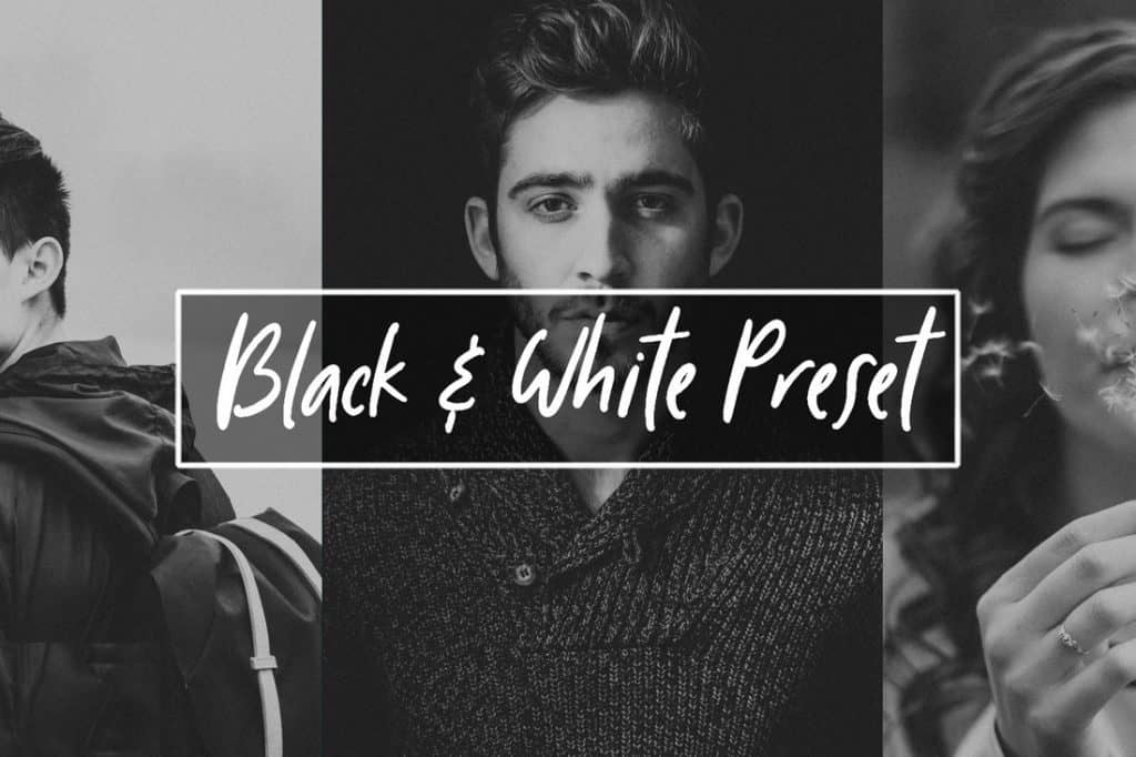 20+ Preset Lightroom Hitam & Putih