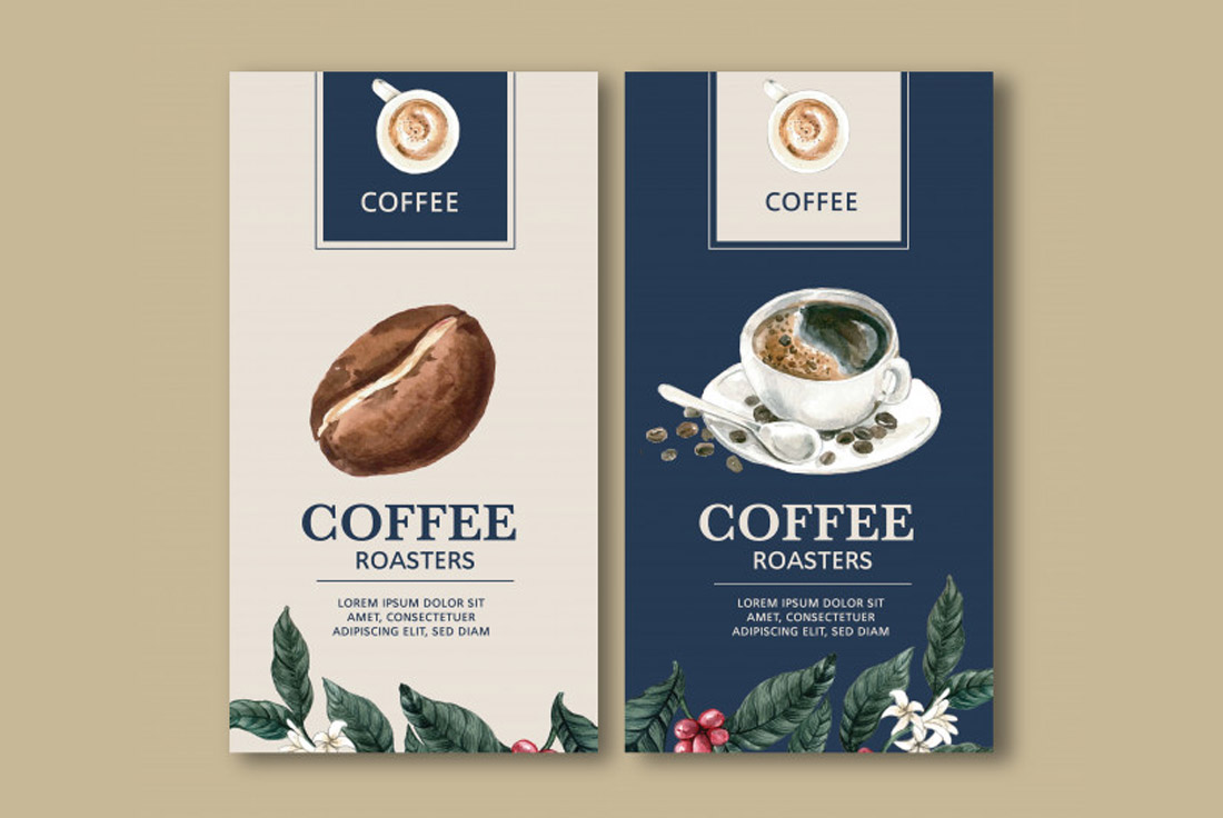 Free-Modern-Coffee-Packaging-Template 25+ Best Food & Product Packaging Templates in 2022 design tips 