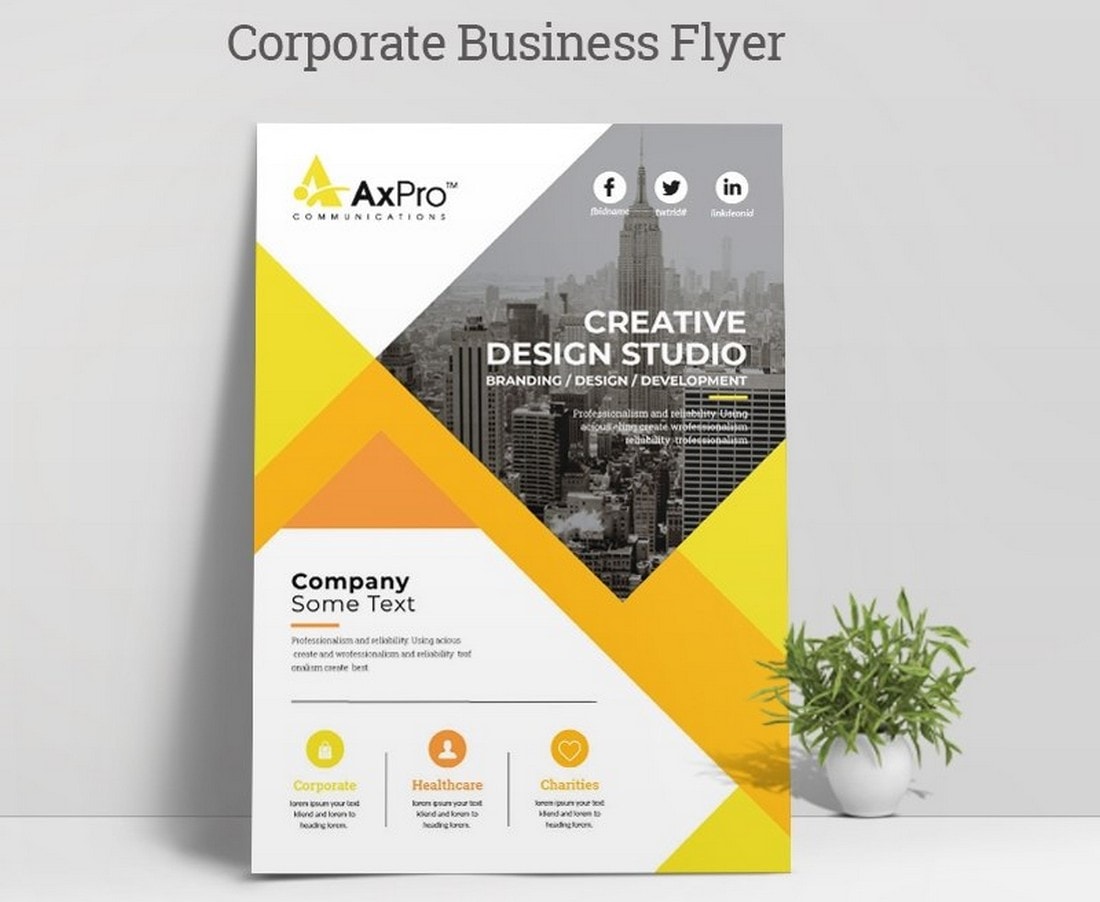 Free Modern Corporate Business Flyer