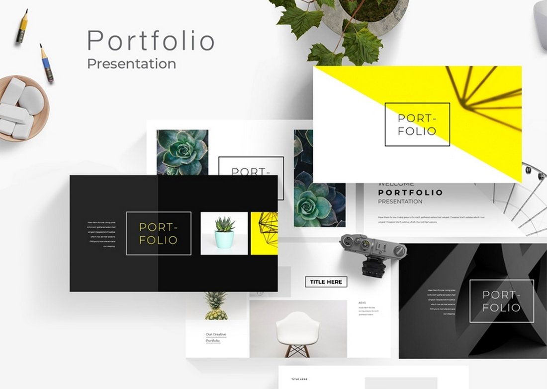 free-powerpoint-portfolio-template-templates-printable-download