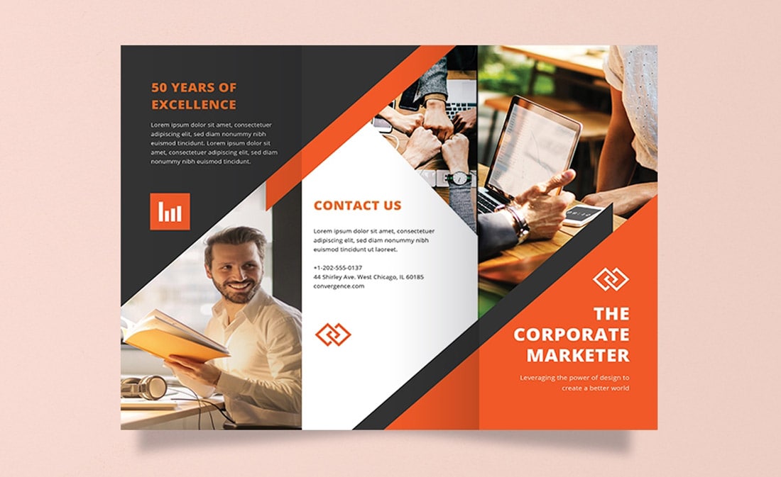 30 Free Brochure Templates For Word Tri Fold Half Fold And More Yes