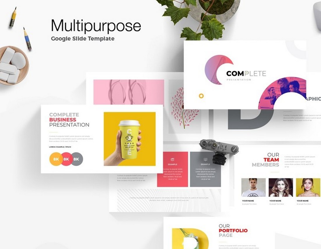 Free Multipurpose Google Slide Template