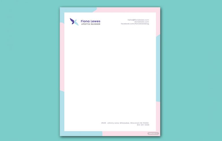 30 Best Microsoft Word Letterhead Templates Letterhead Design Tips 