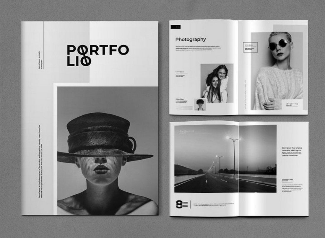 Free-Photography-Portfolio-InDesign-Template 20+ Best InDesign Portfolio Templates + Examples 2022 design tips  