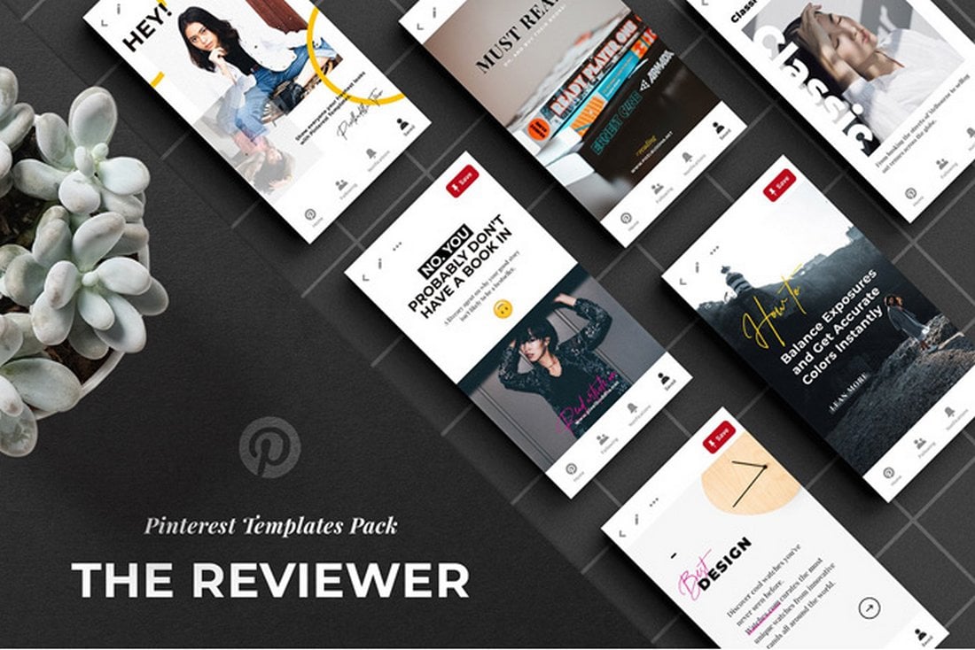 Free Pinterest Social Media Templates