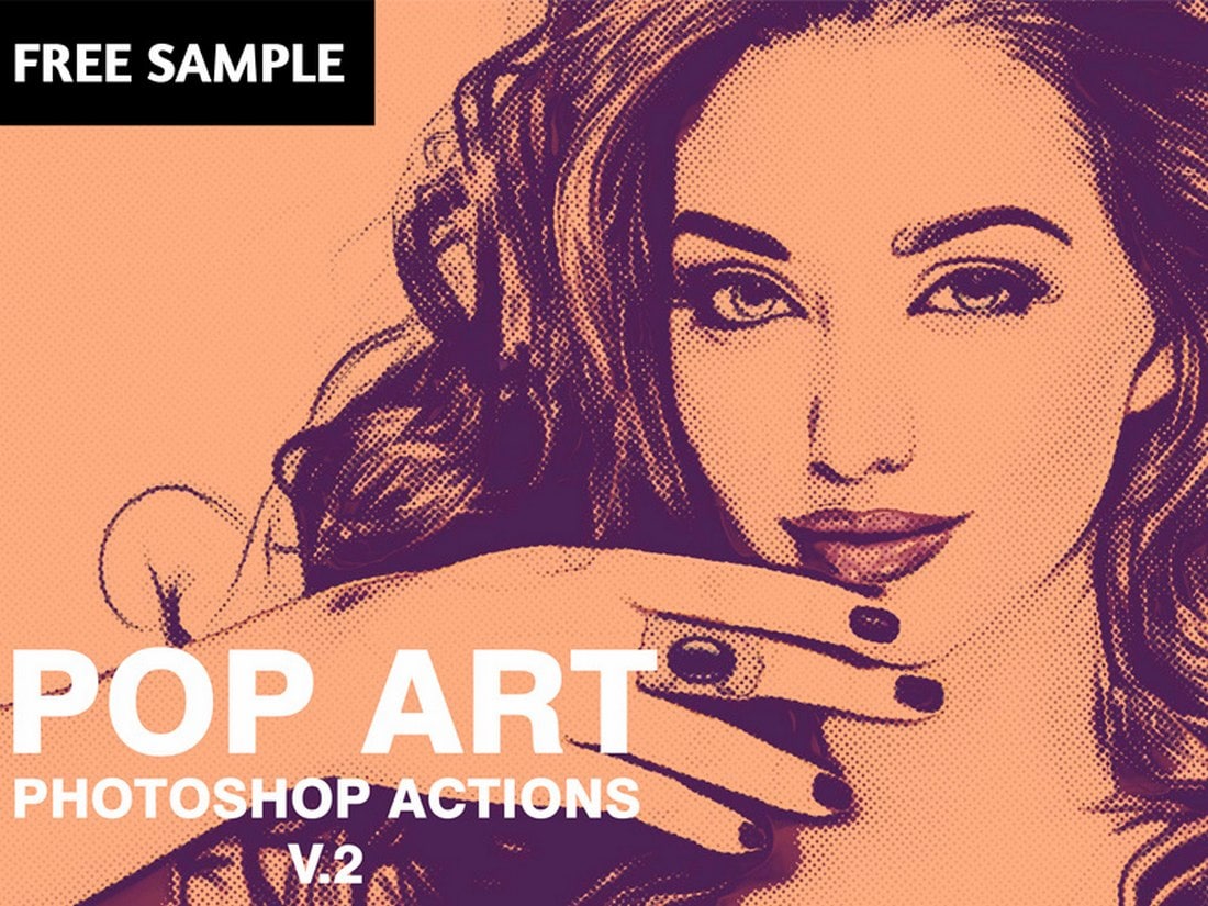 Free-Pop-Art-Photoshop-Actions 20+ Best Photoshop Filters + Plugins 2020 (+ How to Use Them) design tips 