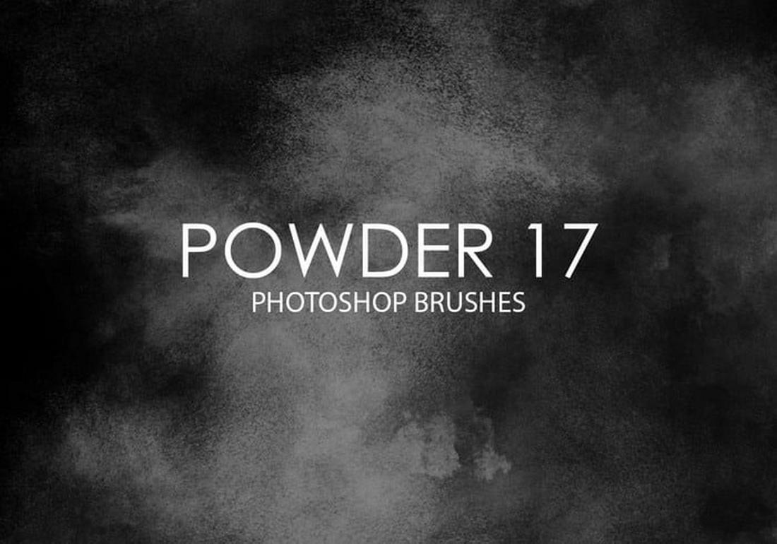 Free Powder Dust Photoshop Brushes