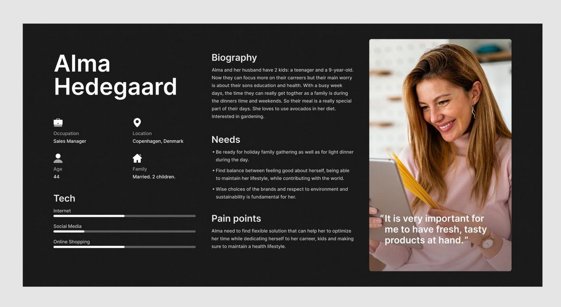 15+ Best Figma Persona Templates (For User Personas) Blog of Web