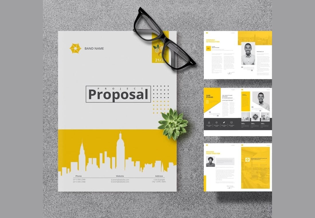 Free-Project-Proposal-Template 20+ Best Business Proposal Templates (With Creative Designs) design tips