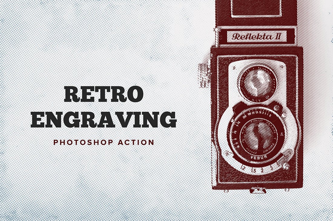 Free Retro Engraving Comic Book Effect