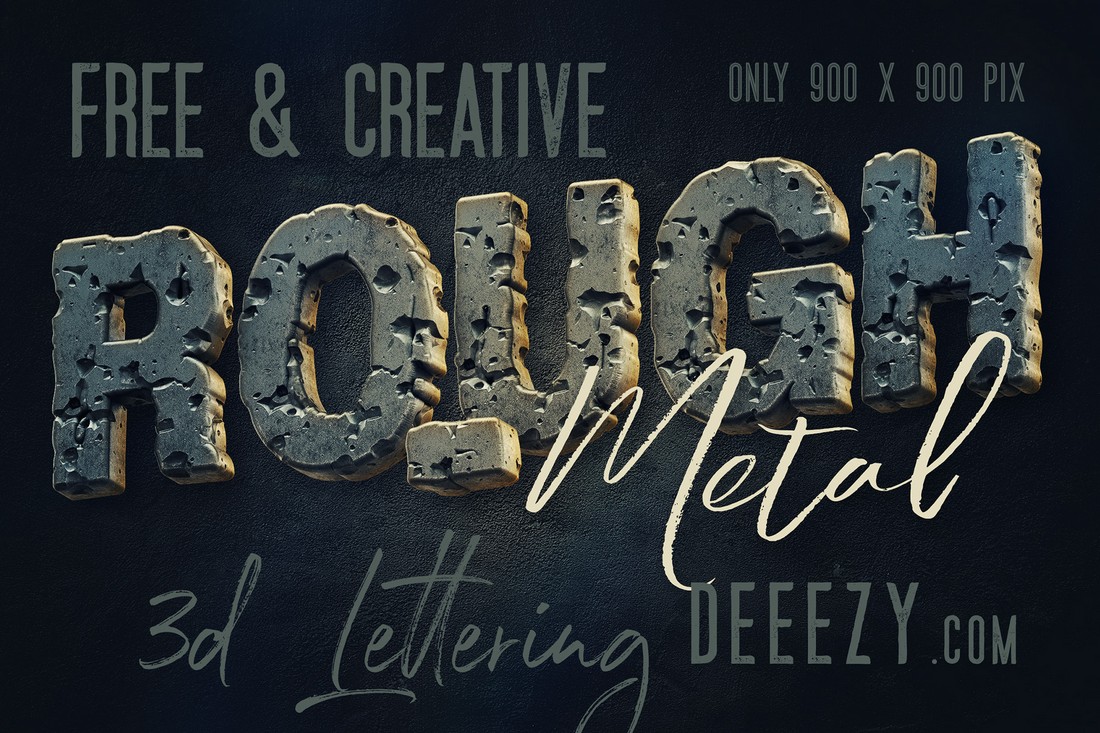 3d free fonts