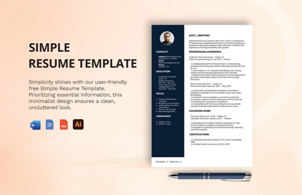 35  Best Free Resume Templates (For Word) in 2025 Design Shack