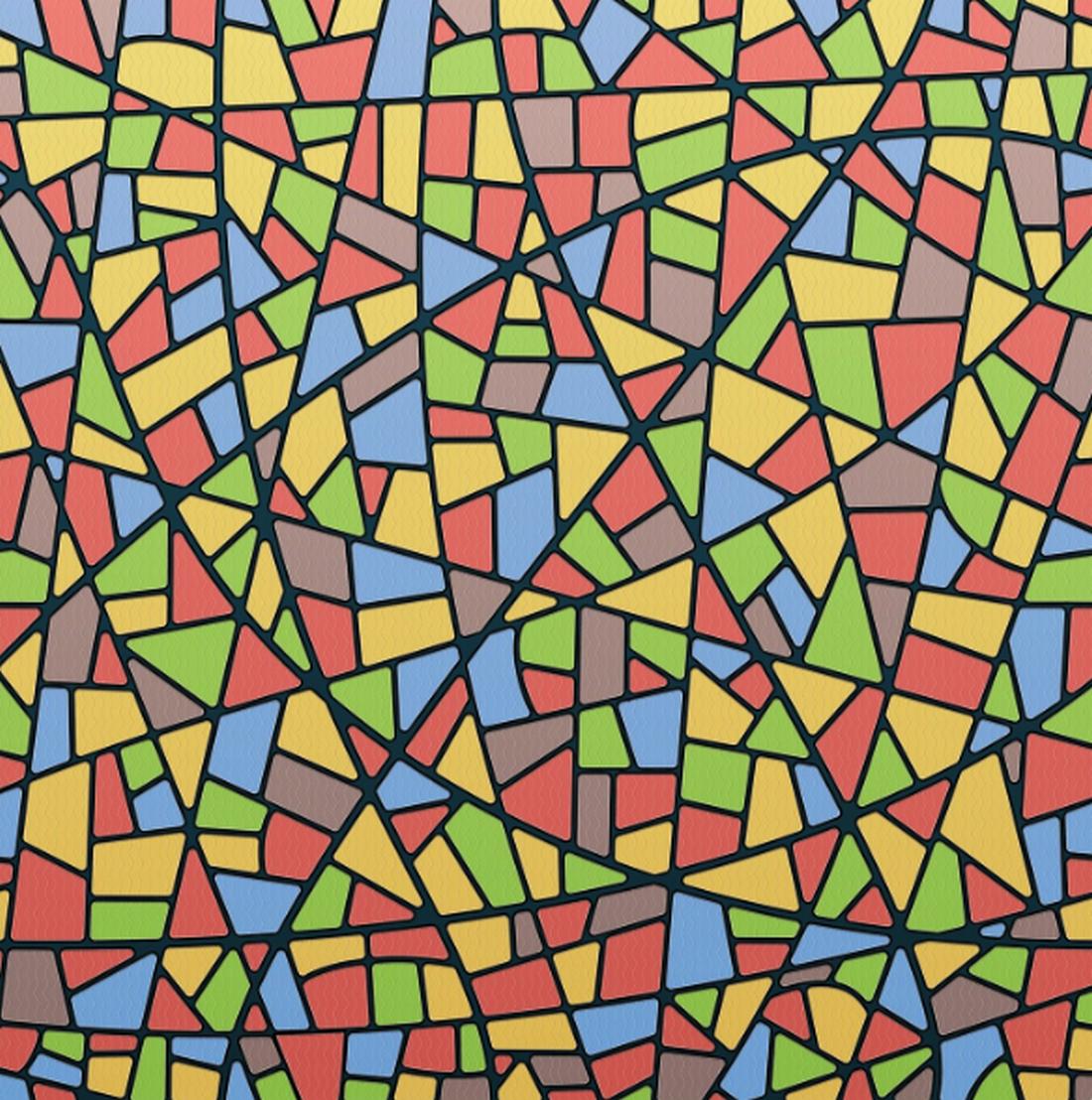 Free Stained Glass Seamless Mosaic Texture