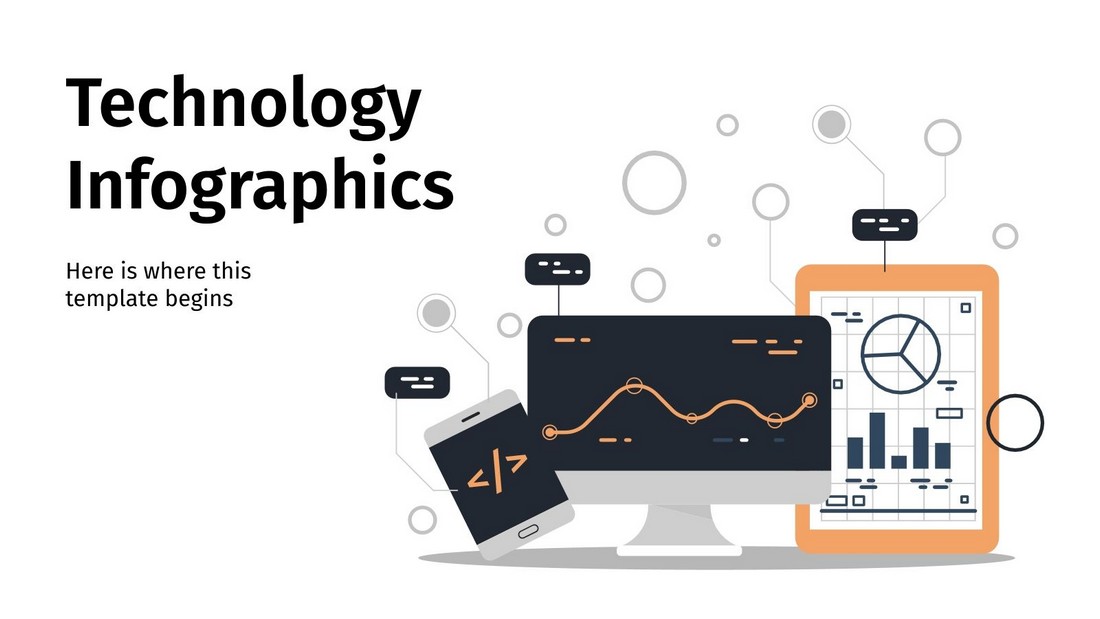 Free-Technology-Infographics-PowerPoint-Template 20+ Best Infographic PowerPoint Templates (For Data Presentations) design tips 