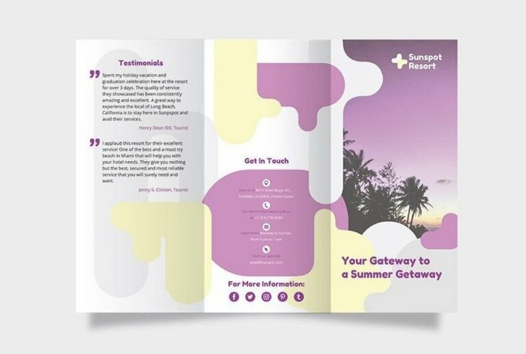 15+ Best Google Docs Brochure Templates (Trifold & More) Design Shack