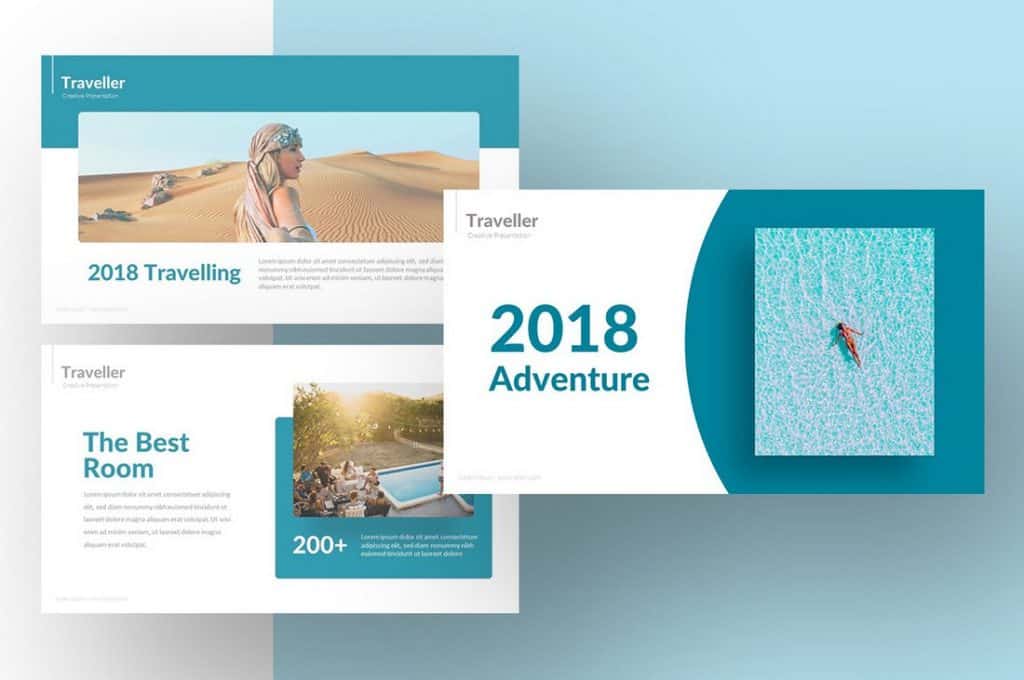30 Simple PowerPoint Templates With Clutter Free Design Pixel Lyft
