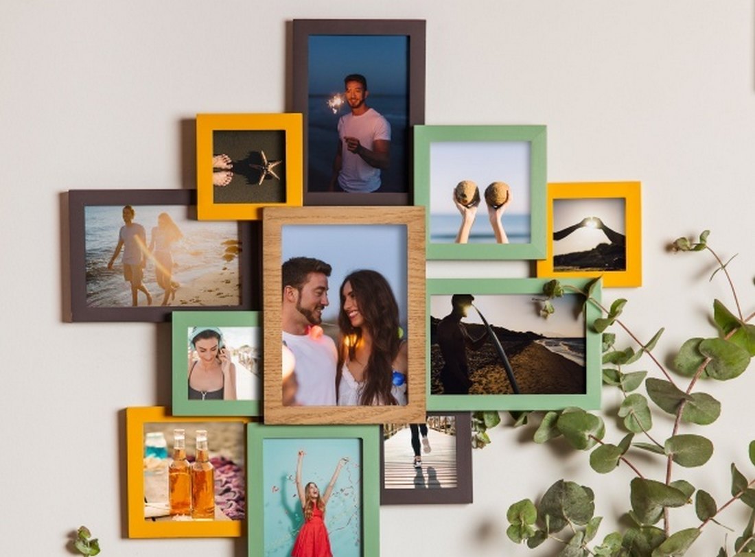 Wall Photo Collage Template