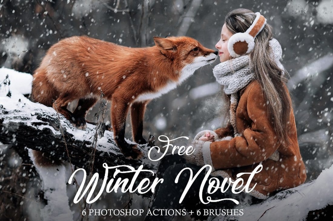 Free-Winter-Snow-Photoshop-Action 40+ Best Free Photoshop Actions 2020 design tips 