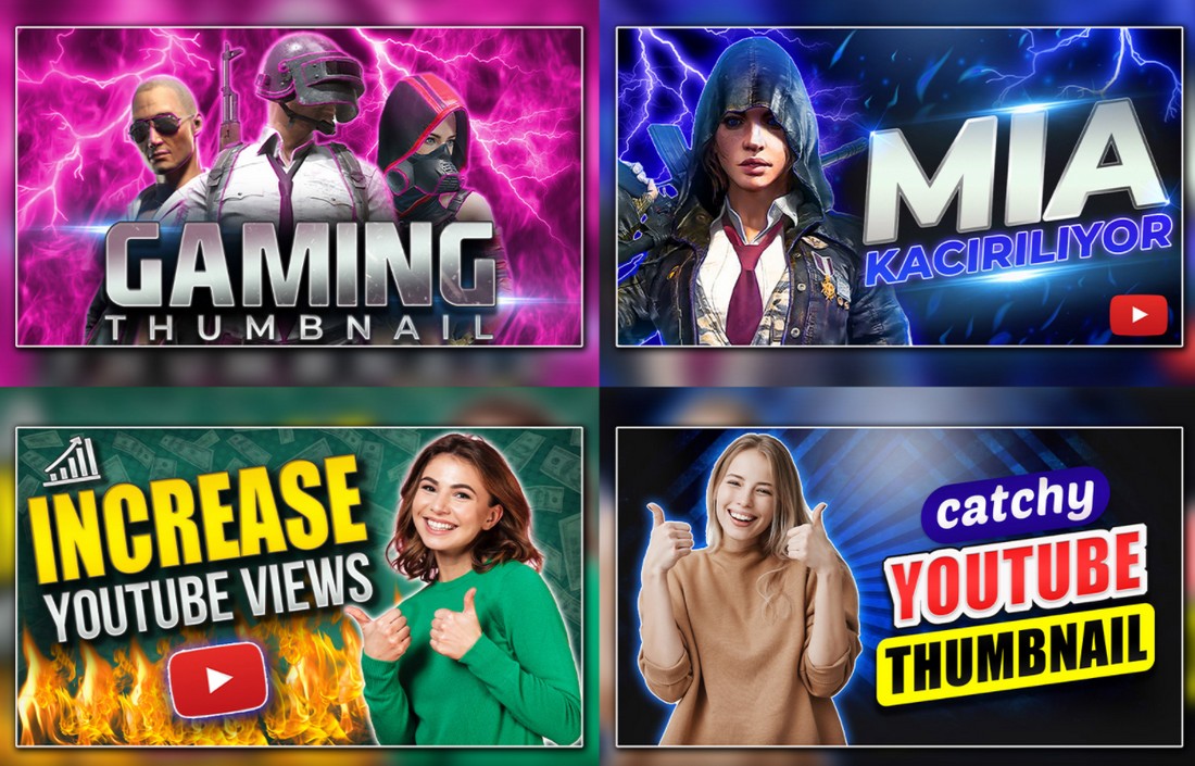 Gaming Channel Thumbnail PSD
