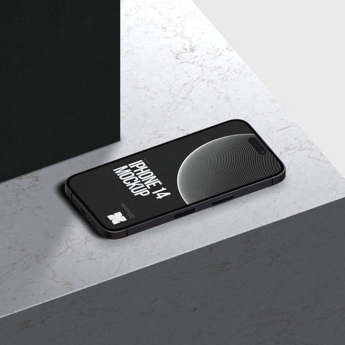 Free iPhone 3D Mockup Spline Template