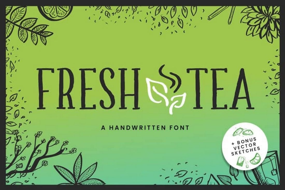 Fresh Tea - Free Fancy Handwritten Font