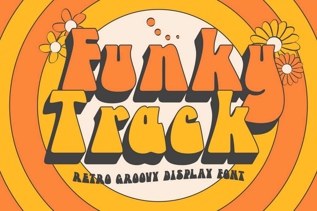 Funky Track - Free Funky Font