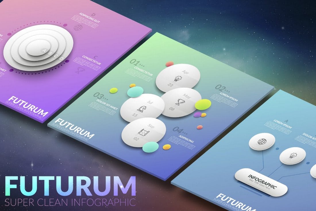 Futurum-Infographic-White 40+ Best Infographic Templates (Word, PowerPoint & Illustrator) design tips 