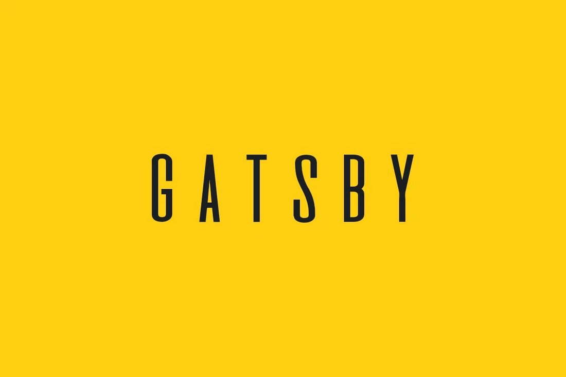 GATSBY - قلم تیتر تمیز