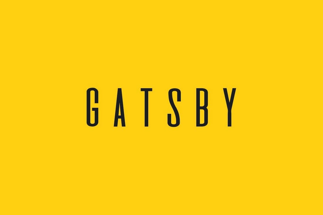 GATSBY-Unique-Display-Typeface 30+ Best Business & Corporate Fonts 2021 design tips  