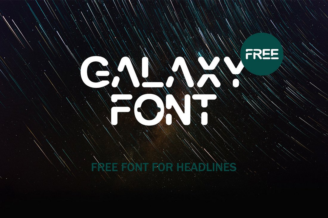 Galaxy-Free-Display-Font 30+ Best Fonts for Posters design tips 