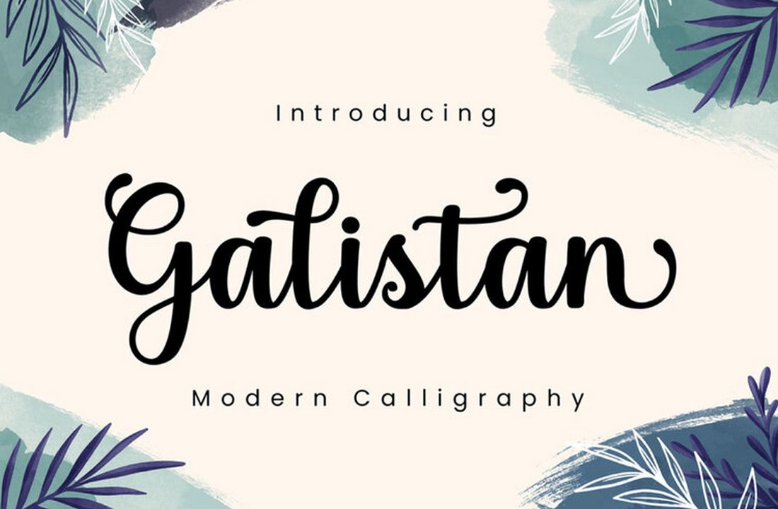 calligraphy font procreate free