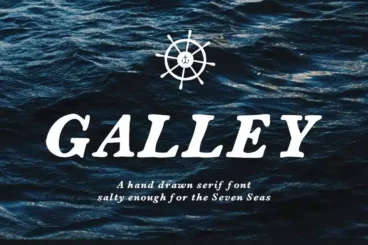 Galley Hand-Drawn Pirate Font