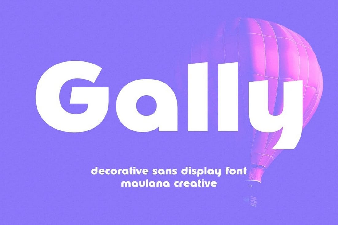 Gally - Modern Decorative Title Font