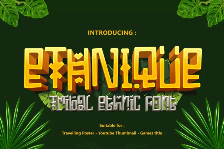 View Information about Ethnique Ethnic Gaming Font