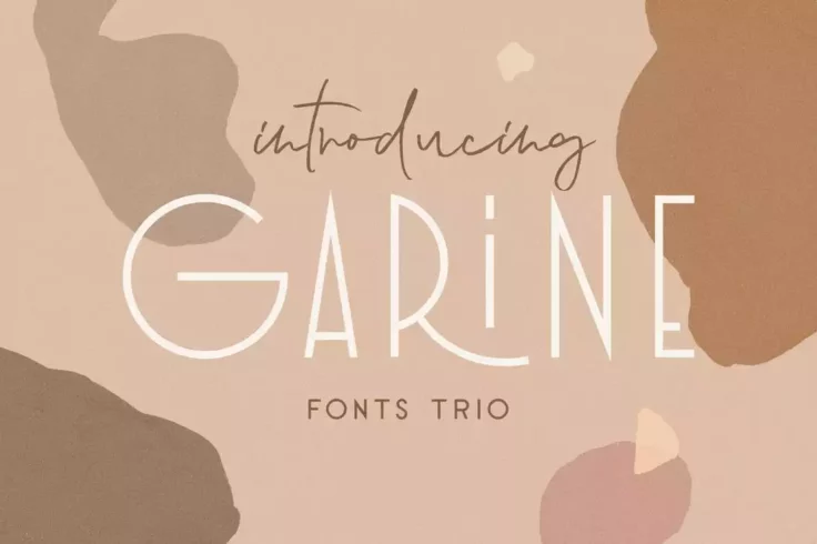 View Information about Garine Art Deco Display Fonts Trio